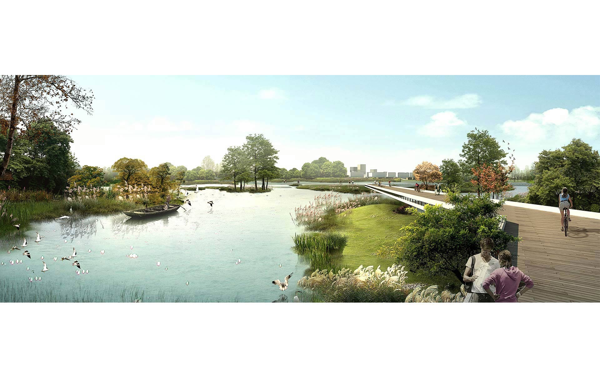 OBERMEYER - Qingdao Eco Landscape rendering